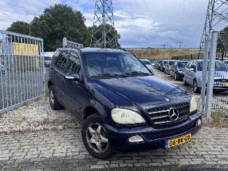 Mercedes M-klasse grijs kenteken! 2003/9