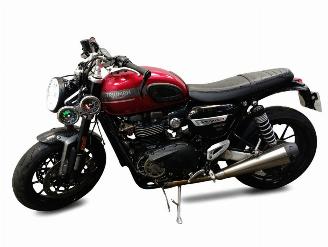 damaged motor cycles Triumph  SPEEDTWIN 2023/2