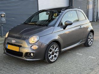 Vaurioauto  passenger cars Fiat 500S 0.9 TwinAir BTW NAP Pano Digi Airco Elekramen 2014/9