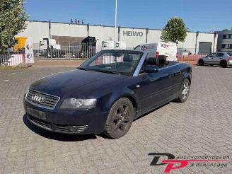 Salvage car Audi A4 A4 Cabriolet (B6), Cabrio, 2002 / 2005 3.0 V6 30V 2002/7