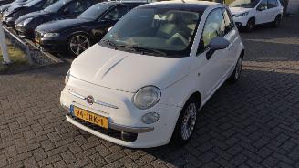 krockskadad bil auto Fiat 500 1.2 pano leuke auto! 2009/1