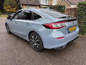 krockskadad bil auto Honda Civic 2.0 E HEV SPORT 230 PK HYBRIDE 2024 NAP 2024/10