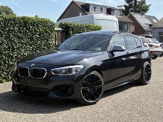 krockskadad bil auto BMW 1-serie M1 M140i XDRIVE HIGH EXECUTIVE 340PK AUTOMAAT COLD AIR INTAKE 2016/10