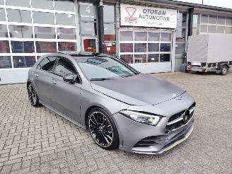 skadebil auto Mercedes A-klasse AMG Edition Pano Burmester Camera A200 2019/2