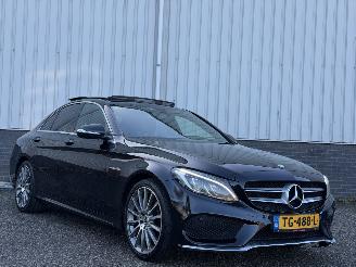 skadebil auto Mercedes C-klasse C220 CDI AMG PANO/AUTOMAAT 2015/3