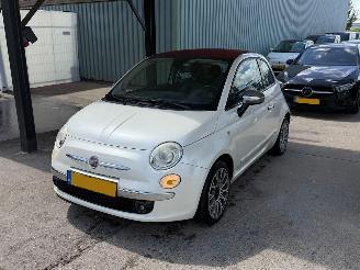 Voiture accidenté Fiat 500 1.2 Cabrio Leder Automaat Nap 2010/7