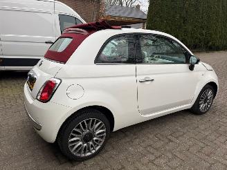 skadebil auto Fiat 500C 0.9 AIRCO CABRIOLET LEER CULT 2015/3