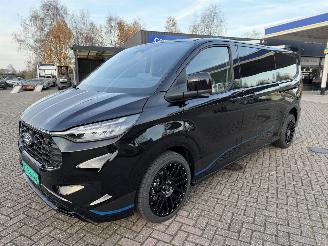 Voiture accidenté Ford Transit Custom  2.0 D - 125 Kw  L2 AWD Automaat Dubbel Cabine Nieuwste Model . 2025/7