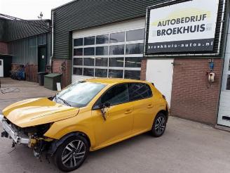 Uttjänta bilar auto Peugeot 208 208 II (UB/UH/UP), Hatchback 5-drs, 2019 1.5 BlueHDi 100 2020/7