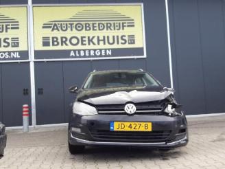Coche siniestrado Volkswagen Golf Golf VII Variant (AUVV), Combi, 2013 / 2021 1.6 TDI BlueMotion 16V 2016/2