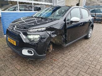 damaged passenger cars Citroën C3 1.2 PureTech You 2022/1