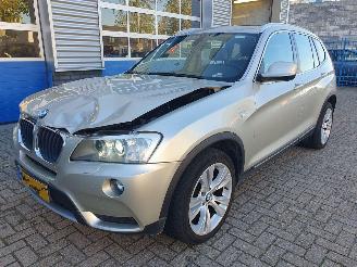 damaged passenger cars BMW X3 XDRIVE20D High Executive automaat 2011/5