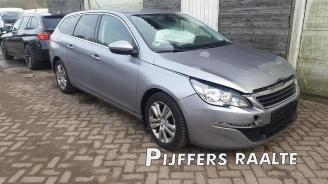 Salvage car Peugeot 308 308 SW (L4/L9/LC/LJ/LR), Combi 5-drs, 2014 / 2021 1.6 BlueHDi 120 2015/6