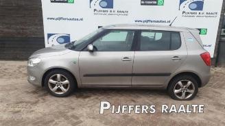 Coche siniestrado Skoda Fabia Fabia II (5J), Hatchback 5-drs, 2006 / 2014 1.2 TDI 12V Greenline 2012/10