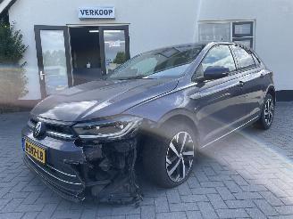 krockskadad bil auto Volkswagen Polo 1.0 TSI R-Line AUTOMAAT PRACHTIG!!! 2022/1