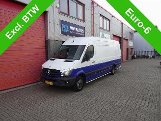 Tweedehands bestelwagen Mercedes Sprinter 516 maxi 3 zits automaat 3500 kg trekhaak 2014/4