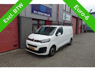 voitures fourgonnettes/vécules utilitaires Citroën Jumpy 2.0 BlueHDI 120 M Club airco trekhaak imperiaal 2 x schuifdeur direct inzetbaar 2021/4