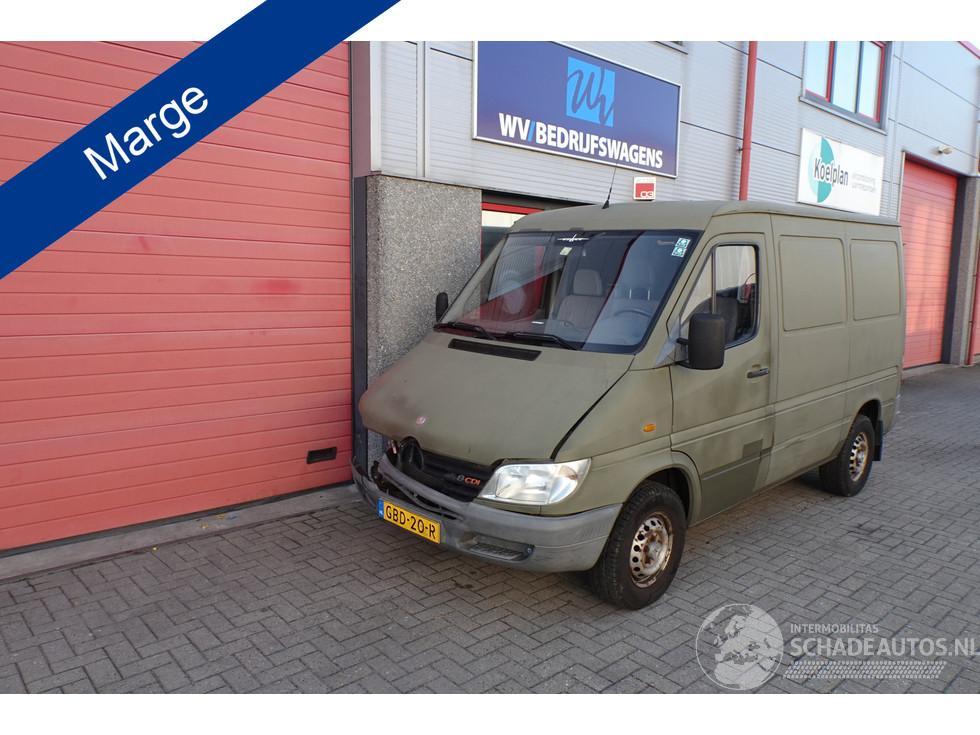 Mercedes  SPRINTER 208 CDI sprinter met camper kenteken marge