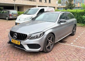 Vaurioauto  passenger cars Mercedes C-klasse C220 AMG Motorschade 2016/5