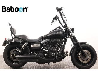 damaged motor cycles Harley-Davidson  FXDF Dyna Fat Bob 2011/4