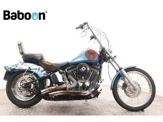 krockskadad bil motor Harley-Davidson Monster 796 FXSTC Softail Custom 2005/1