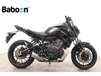 skadebil motor Yamaha MT-07 ABS 2025/3