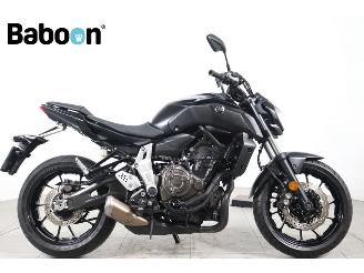 krockskadad bil motor Yamaha MT-07 ABS 2018/3