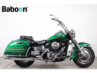 krockskadad bil motor Kawasaki VN 1500 Vulcan Classic Tourer 1998/9