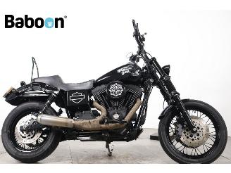 skadebil auto Harley-Davidson Fabia FXDBI Dyna Street Bob 2006/7
