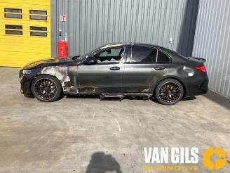 Purkuautot passenger cars Mercedes C-klasse C (W206), Sedan, 2021 C-300 2.0 EQ Boost Turbo 4-Matic 2023/6