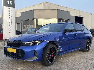 krockskadad bil auto BMW 3-serie 330e M xDrive pano 2023/6