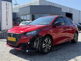 damaged passenger cars Peugeot 208 1.2 PureTech Allure 2022/4