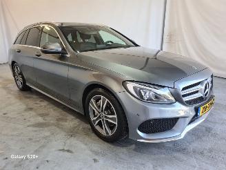 Vaurioauto  passenger cars Mercedes C-klasse 220 CDI Sport Edition 2018/4