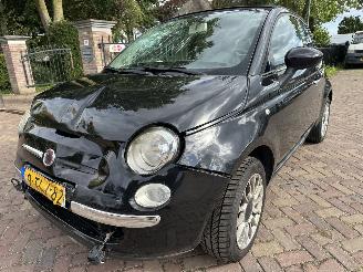 Voiture accidenté Fiat 500C 1.2 Lounge 2010/3