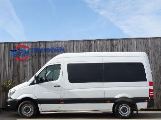 skadebil auto Mercedes Sprinter 313 CDi L2H2 Rolstoellift Klima 8-Persoons 95KW Euro 6 2014/6