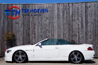 Unfallwagen BMW 6-serie 650i Cabrio Airco Cruise Navi Stoelverwarming 270KW Euro 4 2006/1