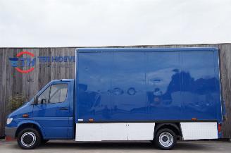 skadebil auto Mercedes Sprinter 412D Koffer Laadklep Wooncabine WC Douche Koelkast Droger Wasmaschine 1998/6