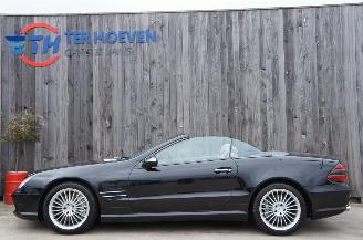 skadebil auto Mercedes Sl-roadster SL 55 AMG Stoelverwarming/verkoeling ABC Xenon Bose 368KW Euro 4 2003/1