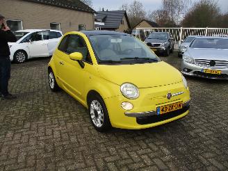 krockskadad bil auto Fiat 500 1.2 LOUNGE NAP 2008/2