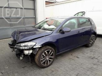 Coche siniestrado Volkswagen Golf Golf VII (AUA), Hatchback, 2012 / 2021 1.5 TSI Evo BMT 16V 2018