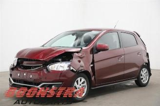 rozbiórka samochody osobowe Mitsubishi Space-star Space Star (A0), Hatchback, 2012 1.0 12V 2019/7