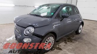 Coche siniestrado Fiat 500 500 (312), Hatchback, 2007 1.0 Hybrid 2020