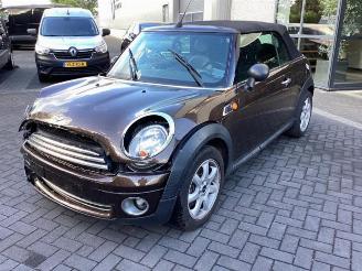 Coche siniestrado Mini One Mini Open (R57), Cabrio, 2007 / 2015 1.6 16V One 2011/3