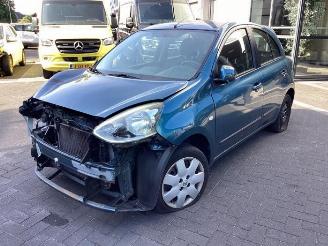 Salvage car Nissan Micra Micra (K13), Hatchback, 2010 / 2016 1.2 12V 2015/3