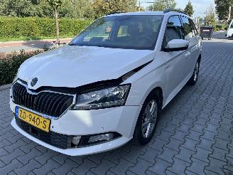 Damaged car Skoda Fabia 1.0 TSI 81kw Automaat  clima navi  pdc 2019/5