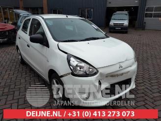 rozbiórka samochody osobowe Mitsubishi Space-star Space Star (A0), Hatchback, 2012 1.0 12V 2013