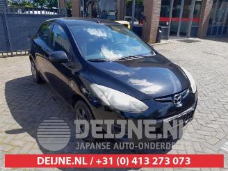 Uttjänta bilar auto Mazda 2 2 (DE), Hatchback, 2007 / 2015 1.3 16V S-VT 2012/10