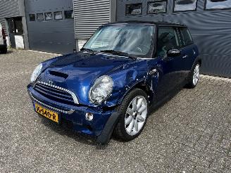 Voiture accidenté Mini Cooper S 1.6i PANODAK / LEER / CRUISE 2004/1
