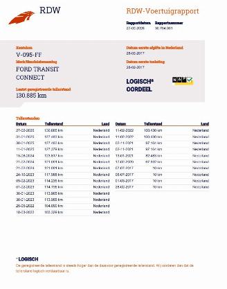 Ford Transit Connect 1.6 TDCI Edition Airco picture 18