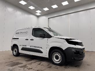 Unfall Kfz Van Peugeot Partner 1.5 BlueHDI 73kw Airco 2022/10